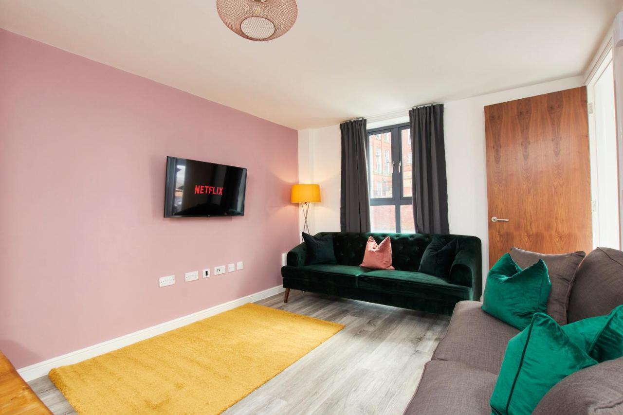 Beaut 5 Bed House W Parking Villa Manchester Bagian luar foto